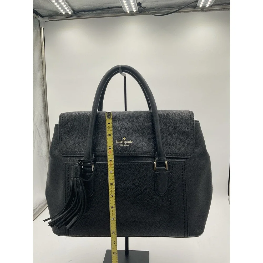 Kate Spade Mccall Street Nicolle Women's Black Leather Shoulder Bag Satchel